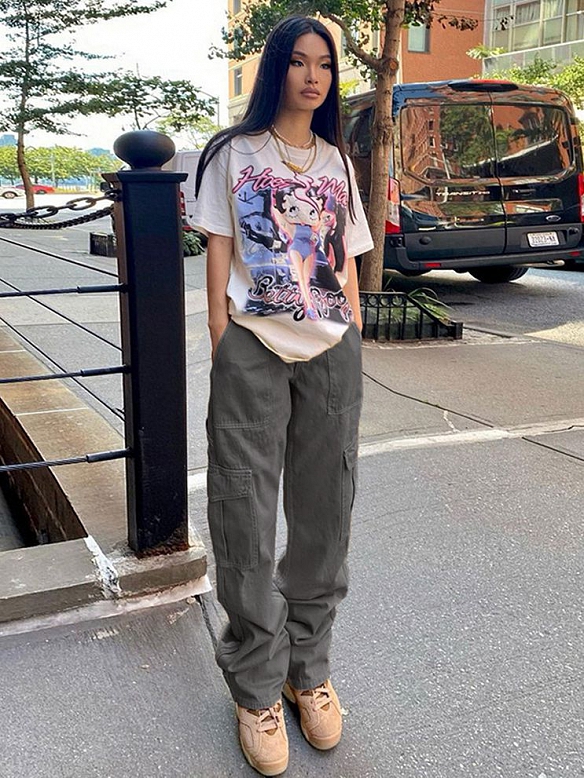 Personalisierte vielseitige Arbeitshosewish Frauen Flut HS789