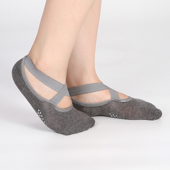 Damen Anti Rutsch Yoga Socken AS009