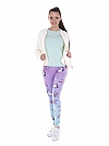 Damen Gemusterte Leggings Sporthose HS286