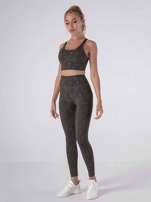 Sports breathable yoga two-piece set ST287