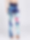 Gemusterte Leggings Yogahose HS151