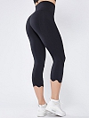 Damen 3/4-Sportleggings Yogahose Training Laufhose HS099