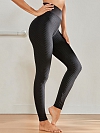 Jacquard-Skinny-Yogahose für Frauen HS764