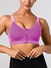 Damen Sport BH Stark Halt mit Reißverschluss FT217