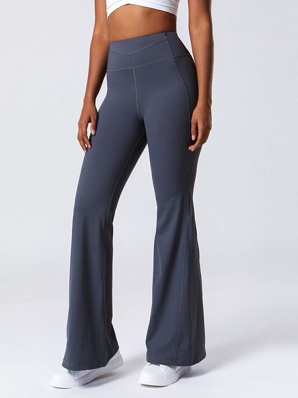 Neu Nackte Yogahose mit hoher Taille HS722