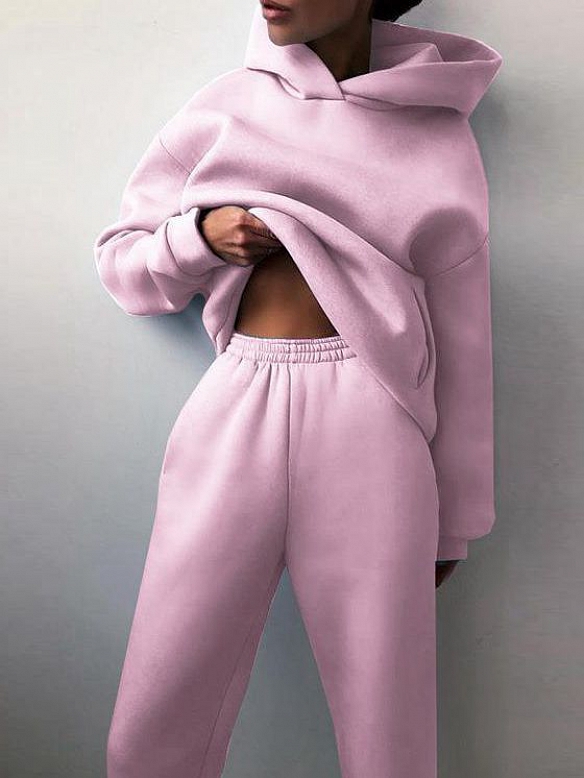 Zweiteiliges Set im Athleisure-Stil ST255