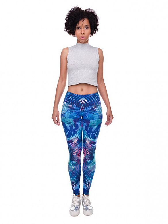 Damen Gedruckte Leggings Sporthose HS282