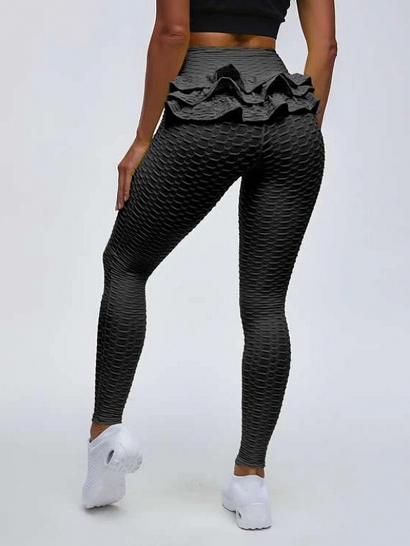 Damen Atmungsaktive Leggings Yogahose HS211