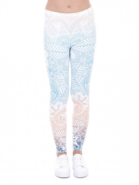 Damen Gedruckte Leggings Yogahose HS246