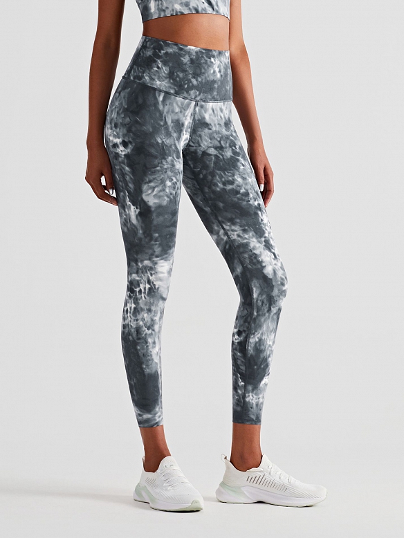 Europäische und amerikanische Lauftraining tie-dye Leggings HS827
