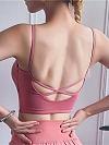 Rückenfreie Yoga Sport BH Bra Top FT044