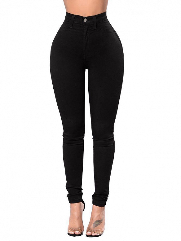 Damen sehr bequeme Jeans-Leggings HS516