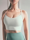 Damen Sport Bra Top Bustier mit Gepolstert FT118