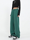 Amerikanische High Street Grüne Jogginghose HS979