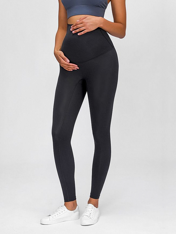 Yogahose Für Schwangere Damen - Faux Denim Jogginghose Weit