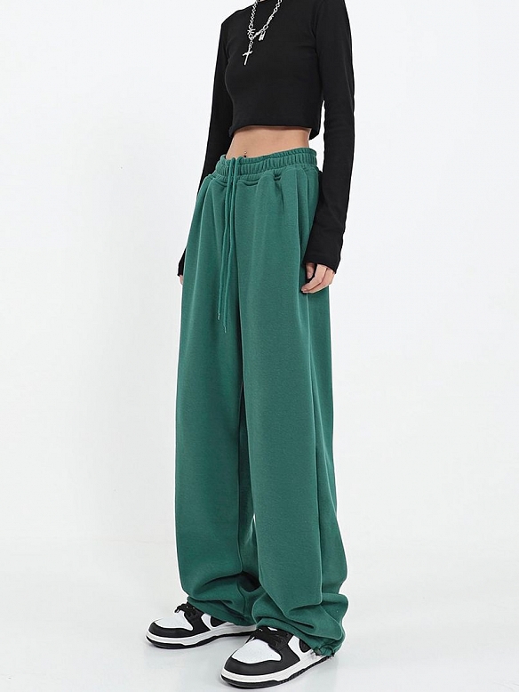 Amerikanische High Street Grüne Jogginghose HS979