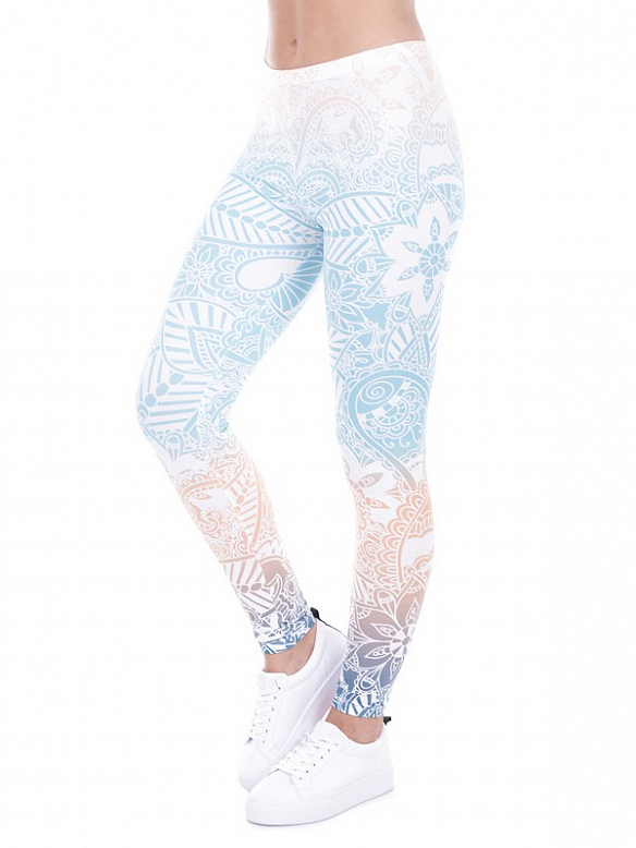 Damen Gedruckte Leggings Yogahose HS246