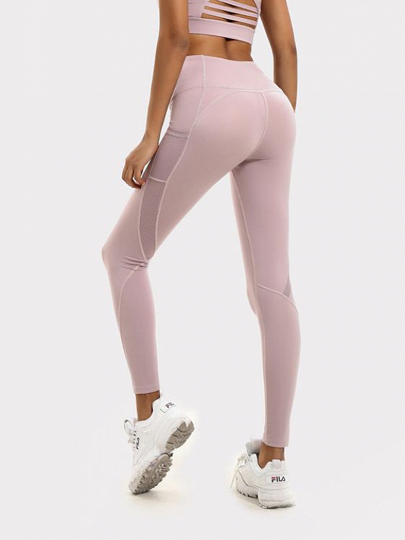 Damen Sport Laggings Sporthose mit Tasche HS366