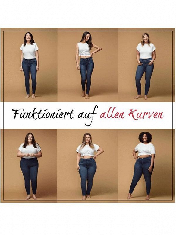 Damen sehr bequeme Jeans-Leggings HS447