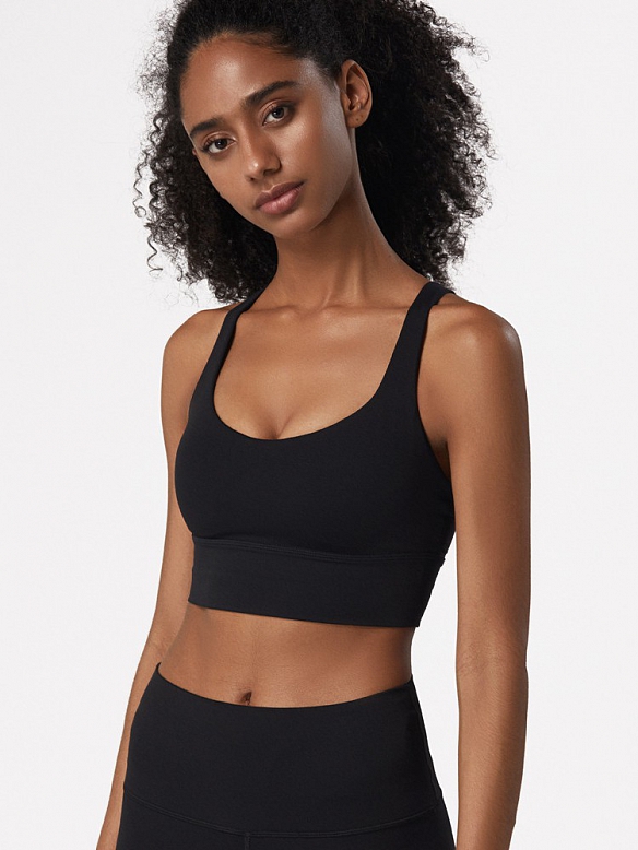 Damen Yoga Sport BH-Gekreuzte Rücken FT039