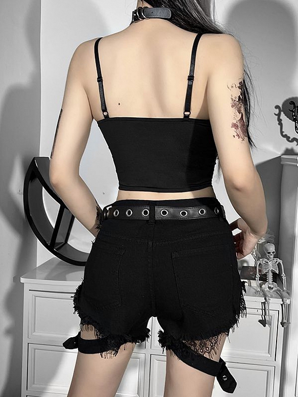 Rückenfreie, geschnürte, trägerlose Yoga-Weste FT250