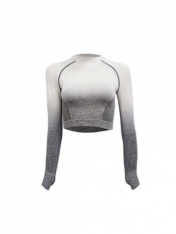 Gesmoktes Trainingstop Dünn FT306