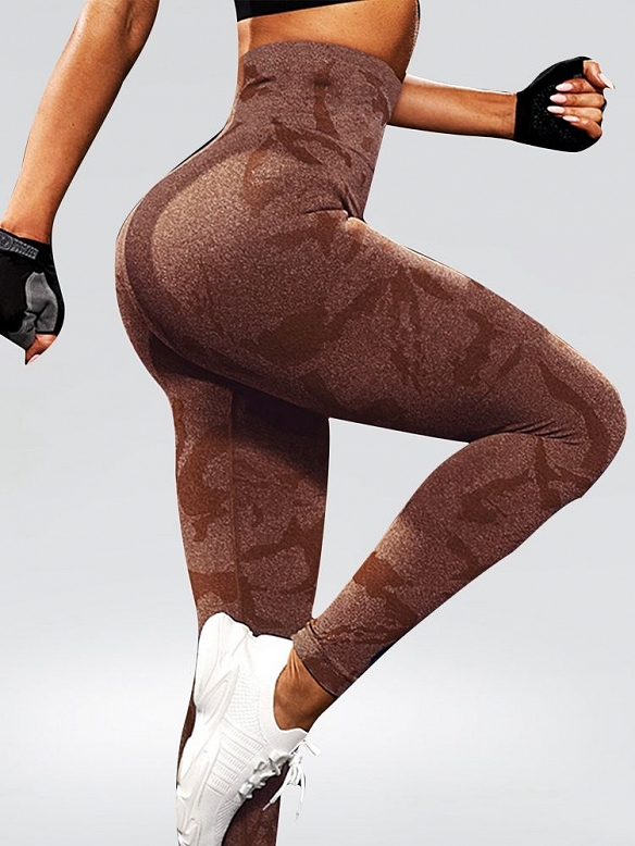 Trendige, schnell trocknende Trainingshose mit Camouflage-Print HS849