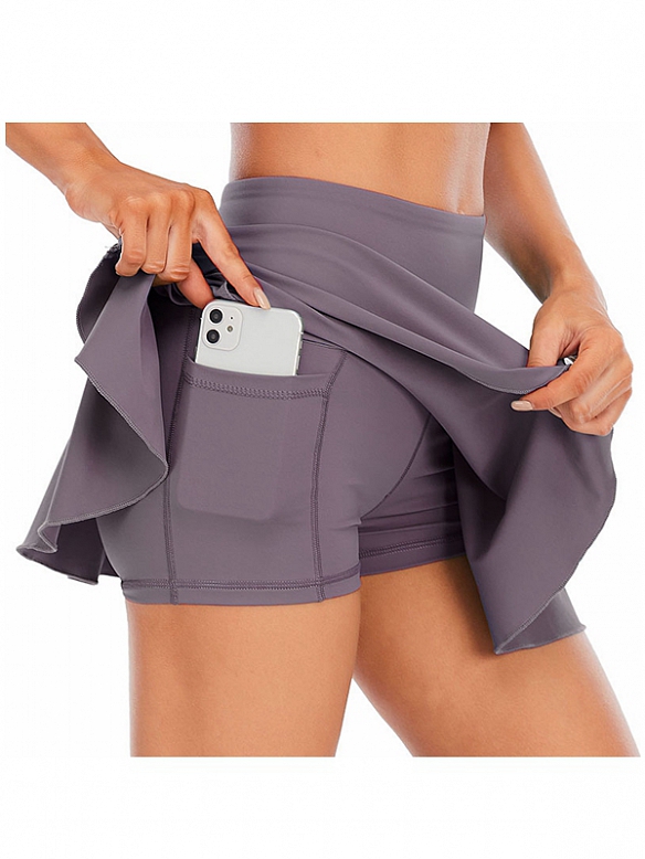 Damen Tennisrock mit Innenhose HS554