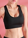 Damen Bustier mit Gepolstert Sport Bra Top FT061