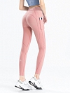 Seitentasche Pfirsich Hintern Leggings HS826