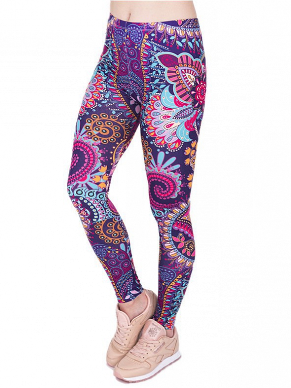 Damen Gedruckte Leggings Yogahose HS247