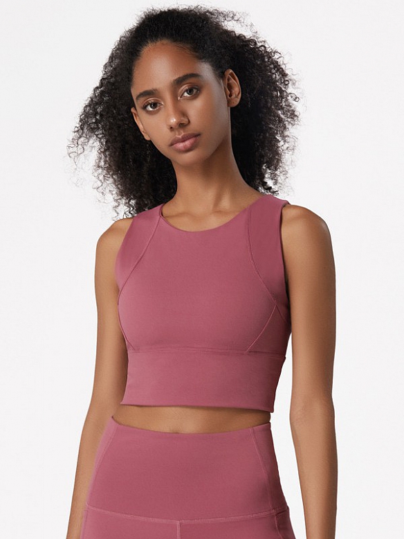 Damen Sport Top Yoga Fitness Top FT038