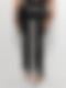 Hellschwarze Skinny-Hose Running Fitness Yoga-Hose HS940
