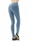 Damen Denim Jersey Sport-Leggings HS434