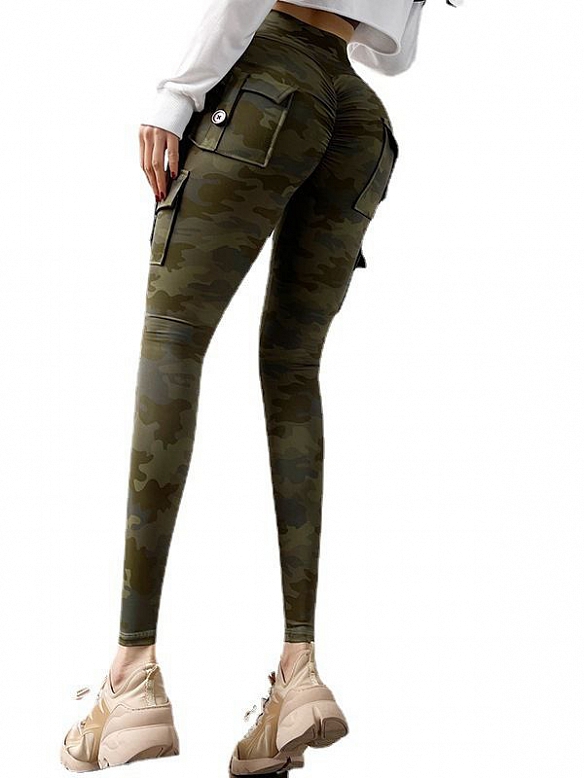 Pfirsich Workout Hose Skinny Hip Lift Jogginghose Laufen Yoga Turnhose HS688