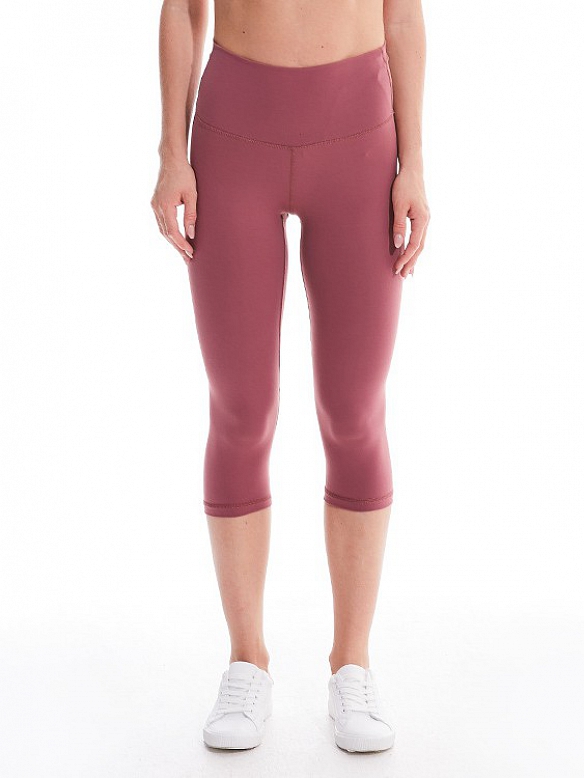 Damen 3/4-Sportleggings Yogahose HS180