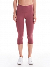 Damen 3/4-Sportleggings Yogahose HS180