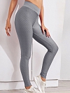 Jacquard-Skinny-Yogahose für Frauen HS726