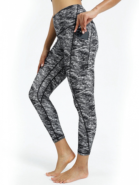 Damen Tie dye Sport Leggings HS558