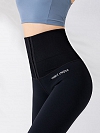 DAMEN LEGGINGS SPORTHOSE mit Reißverschluss HS374