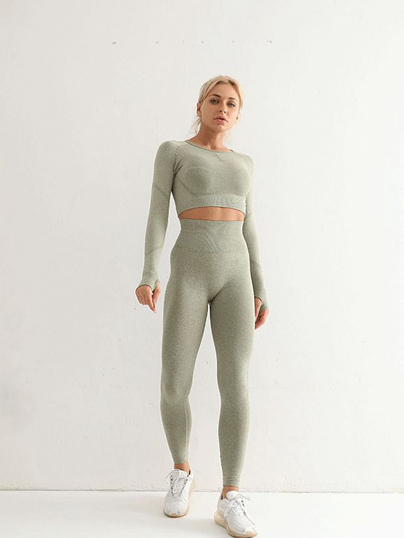 Nahtloser Yoga-Anzug Set ST236