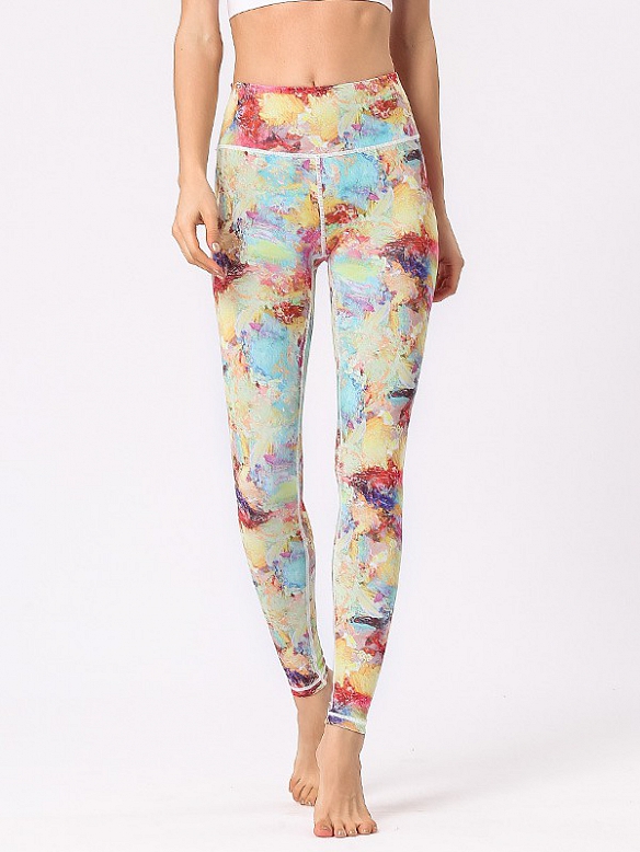 Damen Atmungsaktive Leggings mit Taschen HS115