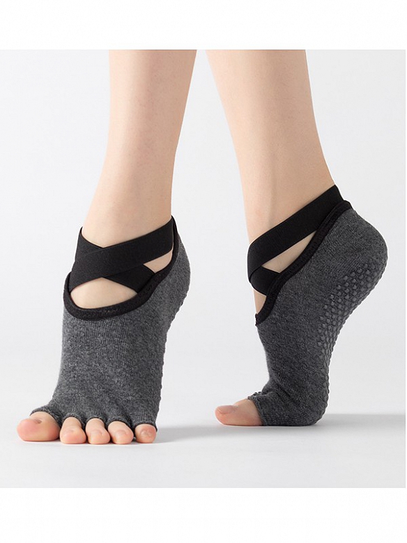 Damen Anti Rutsch Yoga Socken AS010