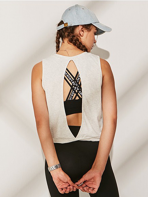 Damen Sport Tank Top Ärmelloses Shirt FT093