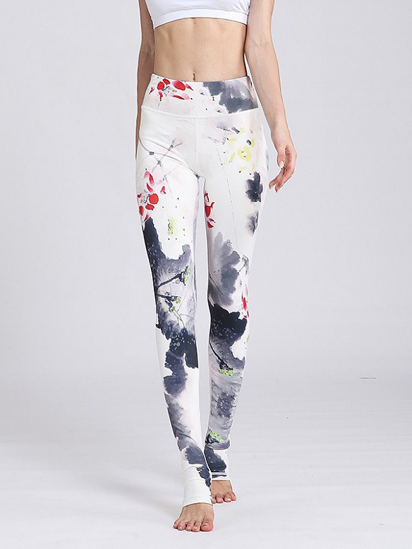 Gemusterte Leggings Yogahose HS153