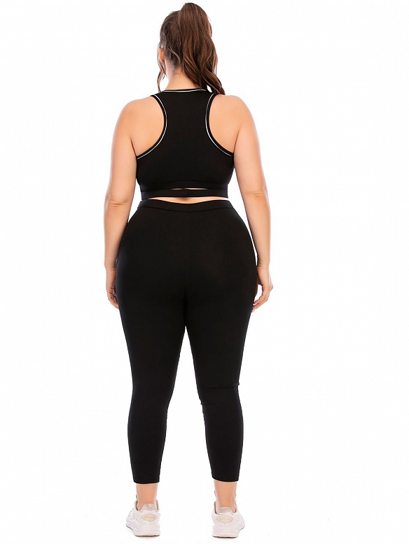 Damen Schwarz Atmungsaktiv Shaping Hip Lift Sweatpants HS667