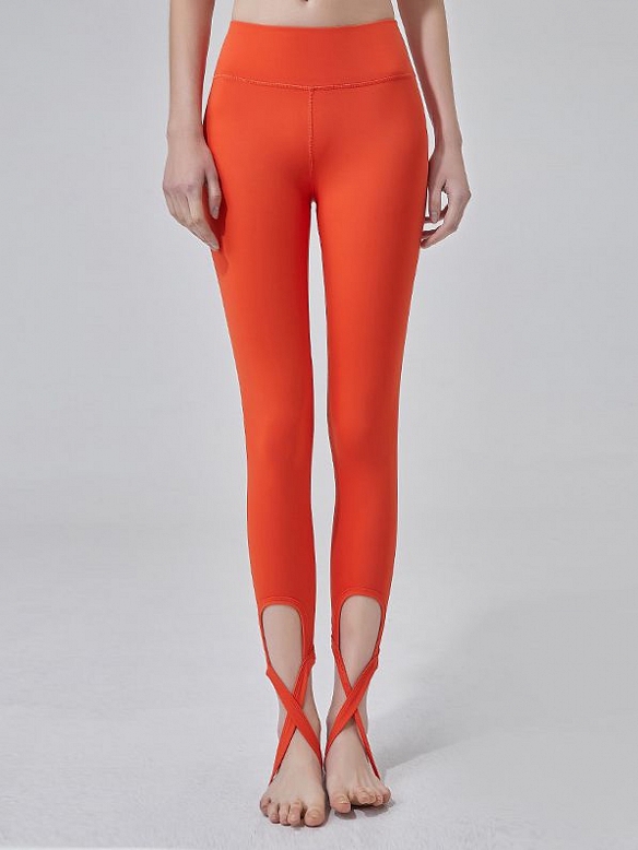 Dehnbare, hautenge Jogginghose mit hoher Taille HS795