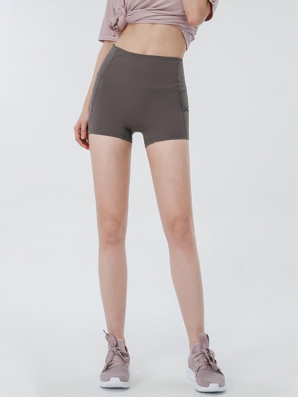 Damen Fitness Shorts Kurze Yogahose HS008