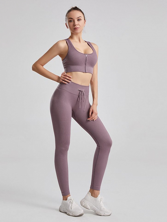 Neue Yoga-Kleidung mit Kordelzug für Herbst und Winter  ST218