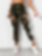 Damen Camouflage Ripped Leggings Yogahose HS527